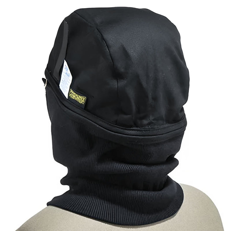 FR Winter Hard Hat Liner, 2-Piece, Zip off Cap - LZ620-FR, view 6 of 10