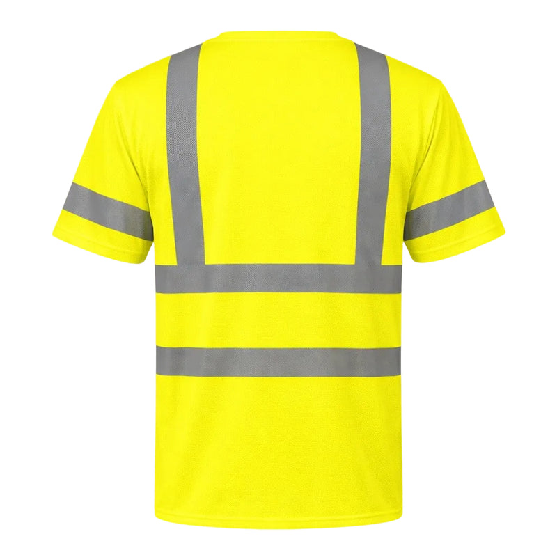 OccuNomix Type R Class 3 Hi-Vis Short Sleeve T-Shirt, LUX-SSETP3B, view 2 of 5