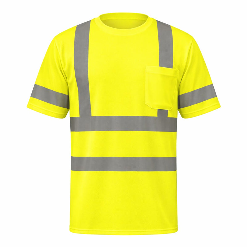 OccuNomix Type R Class 3 Hi-Vis Short Sleeve T-Shirt, LUX-SSETP3B, view 1 of 5