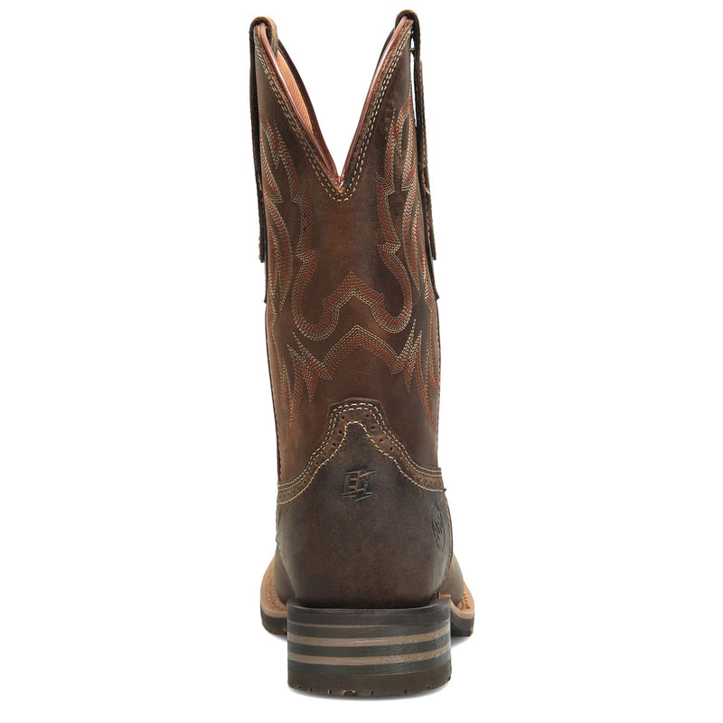 Double-H Men's Cascade 11" Roper Plain Toe Boots, DH4160, Brown, view 6 of 7