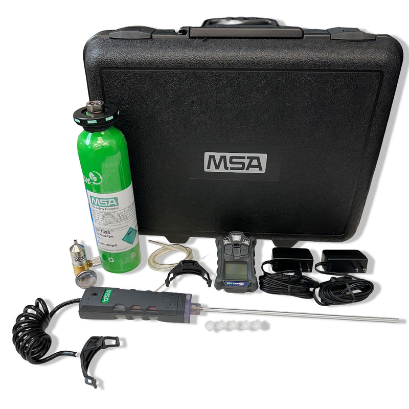 MSA ALTAIR 4XR Multigas Detector With 4-Gas Cylinder, Regulator & ALTAIR Pump Probe, view 2 of 4