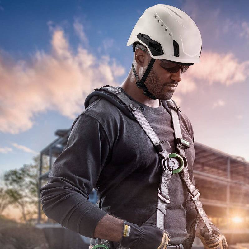 MSA V-Gard H2 Type 2 Vented Safety Helmet, view 7 of 15