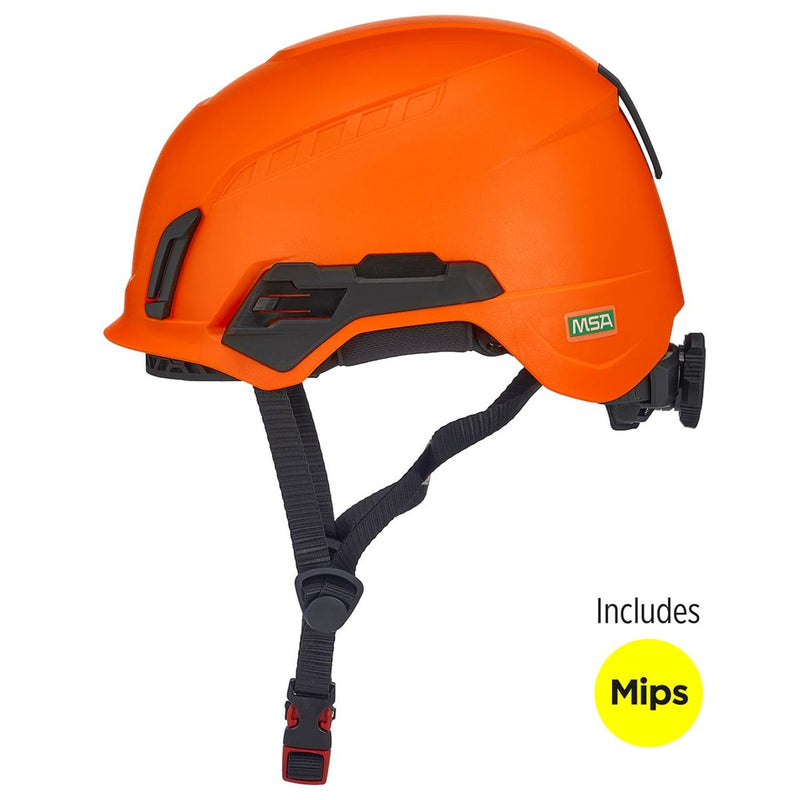 MSA V-Gard H2 Mips Type 2 Non-Vented Safety Helmet, view 12 of 16