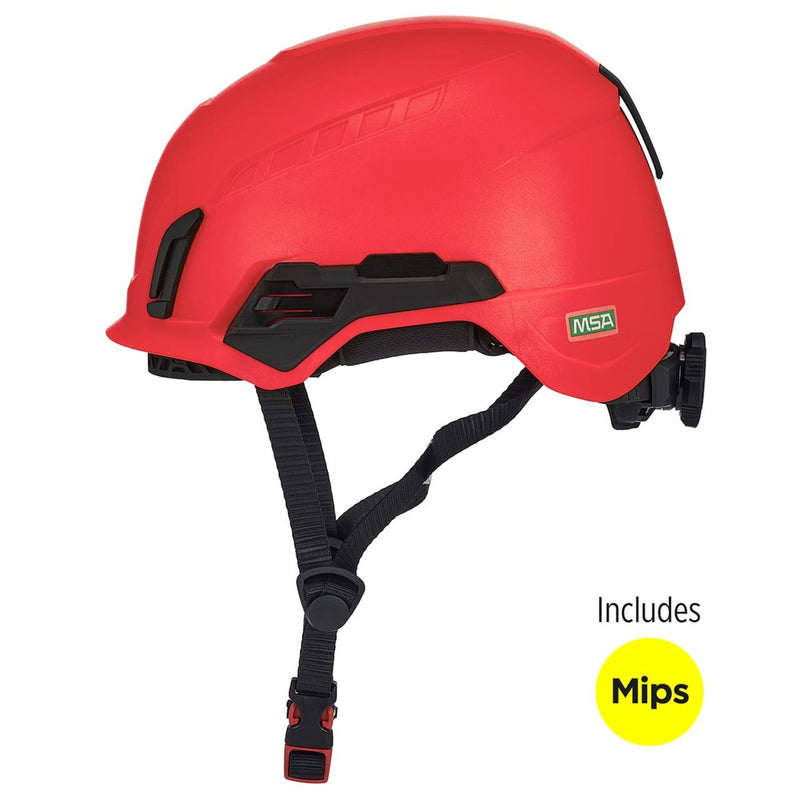 MSA V-Gard H2 Mips Type 2 Non-Vented Safety Helmet, view 13 of 16