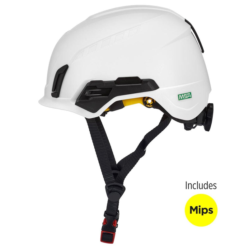 MSA V-Gard H2 Mips Type 2 Non-Vented Safety Helmet, view 9 of 16