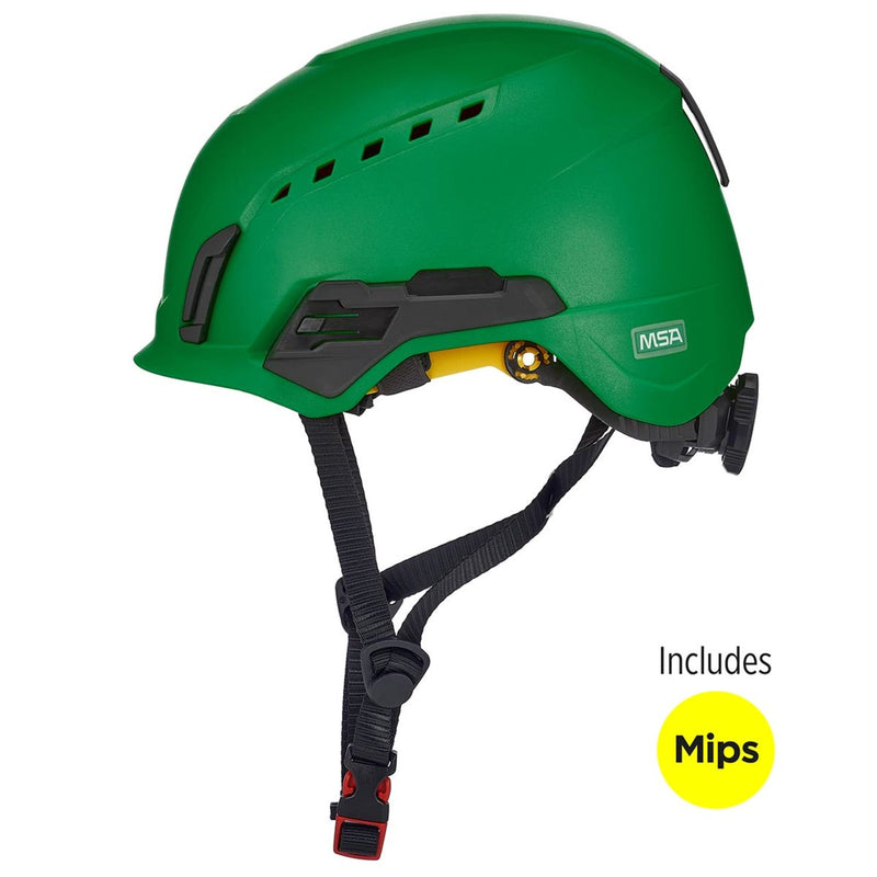 MSA V-Gard H2 Mips Type 2 Vented Safety Helmet, view 14 of 16