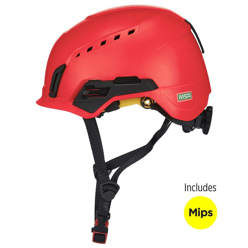MSA V-Gard H2 Mips Type 2 Vented Safety Helmet, view 12 of 16