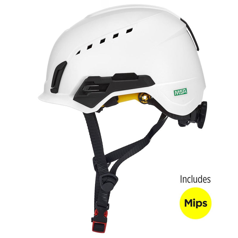 MSA V-Gard H2 Mips Type 2 Vented Safety Helmet, view 9 of 16