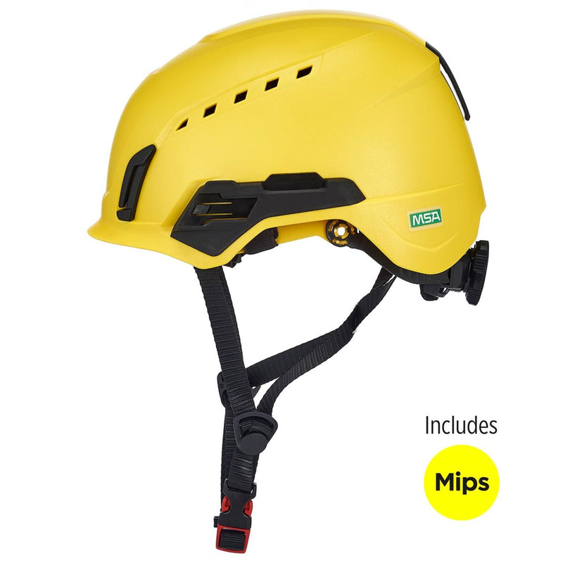MSA V-Gard H2 Mips Type 2 Vented Safety Helmet, view 11 of 16