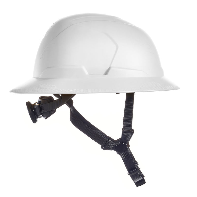MSA V-Gard H2 Full Brim Type 2 Safety Helmet, view 3 of 16