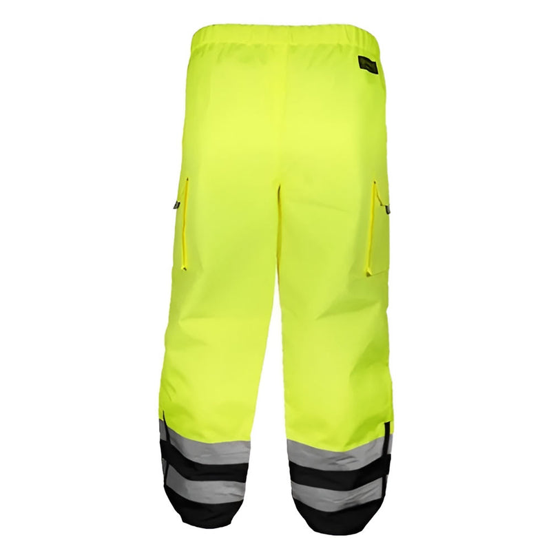 Occunomix Hi-Vis Class E Black Bottom Breathable Rain Pant, SP-RSPBK, view 2 of 4