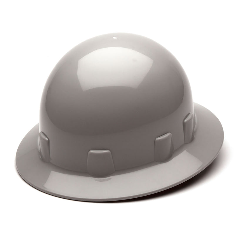 Pyramex SL Series Sleek Shell Full Brim Hard Hat, 4-Point Ratchet Suspension, view 6 of 9