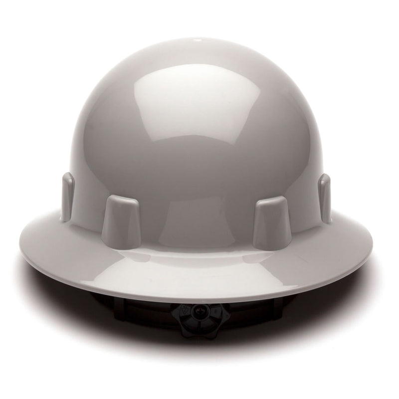 Pyramex SL Series Sleek Shell Full Brim Hard Hat, 4-Point Ratchet Suspension, view 8 of 9