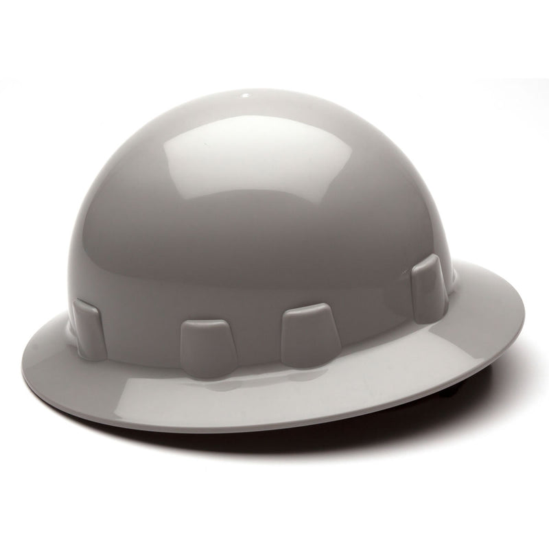 Pyramex SL Series Sleek Shell Full Brim Hard Hat, 4-Point Ratchet Suspension, view 7 of 9