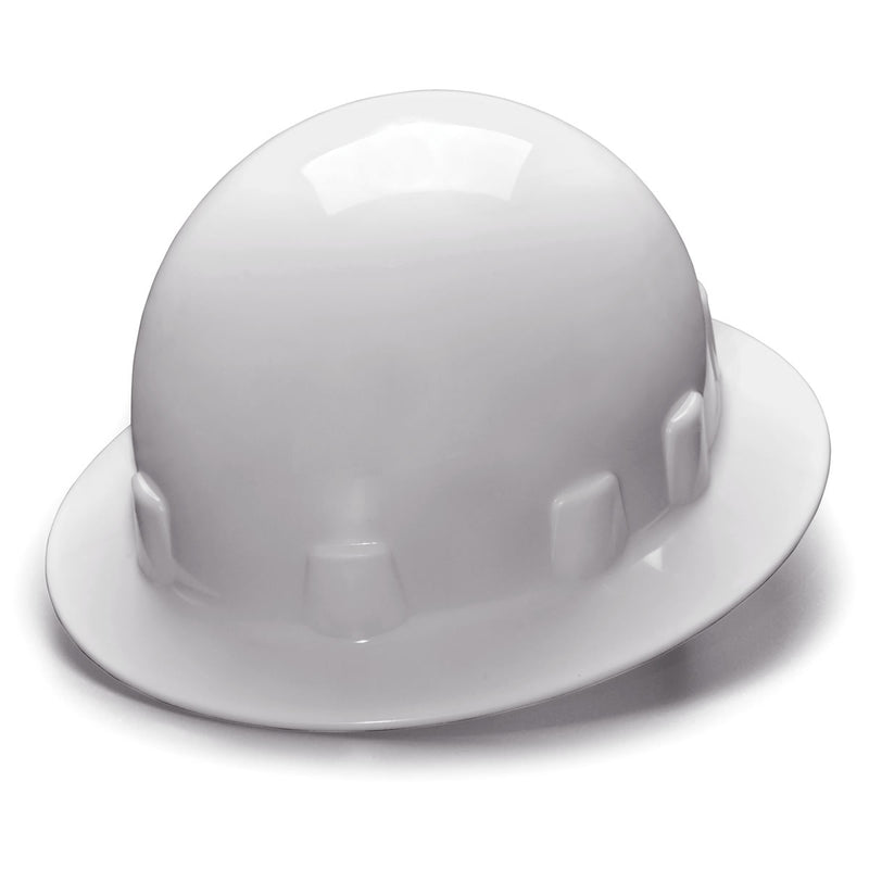 Pyramex SL Series Sleek Shell Full Brim Hard Hat, 4-Point Ratchet Suspension, view 1 of 9