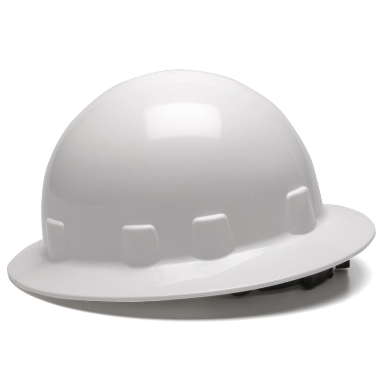Pyramex SL Series Sleek Shell Full Brim Hard Hat, 4-Point Ratchet Suspension, view 2 of 9