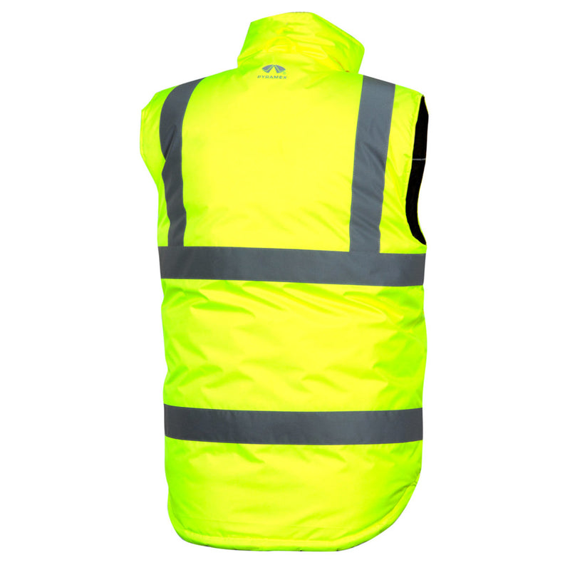 Pyramex RWVZ45 Type R Class 2 Hi-Vis Reversible Insulated Safety Vest, view 2 of 5