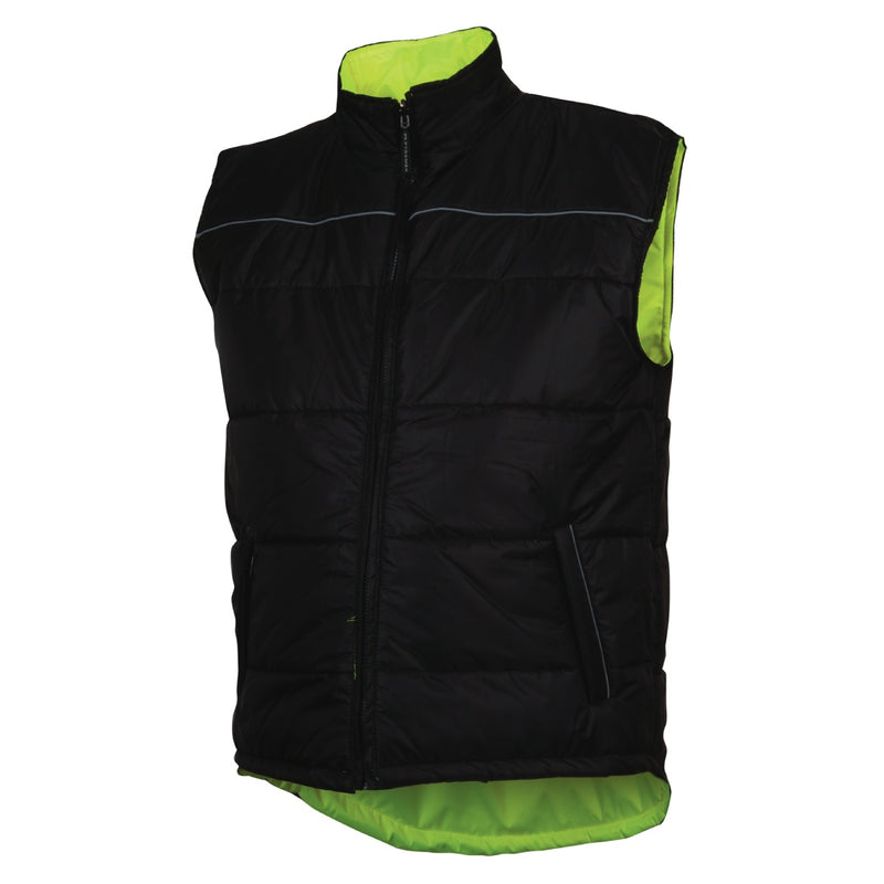 Pyramex RWVZ45 Type R Class 2 Hi-Vis Reversible Insulated Safety Vest, view 3 of 5