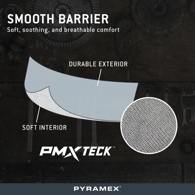Pyramex Safety GL613C Touchscreen A4 Cut Micro-Foam Nitrile Dipped Gloves, Blue, view 5 of 8