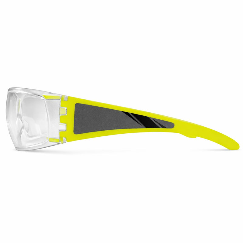 Rugged Blue Vizible Hi-Vis Reflective Safety Glasses, view 3 of 8
