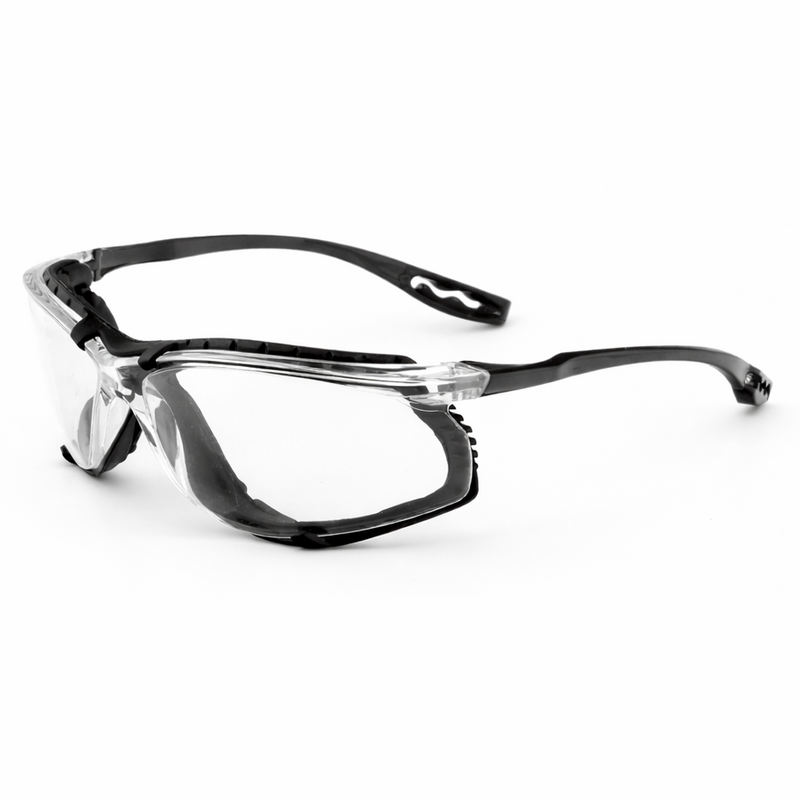 Rugged Blue Rezist Foam Padded Sealed Safety Glasses, view 1 of 11
