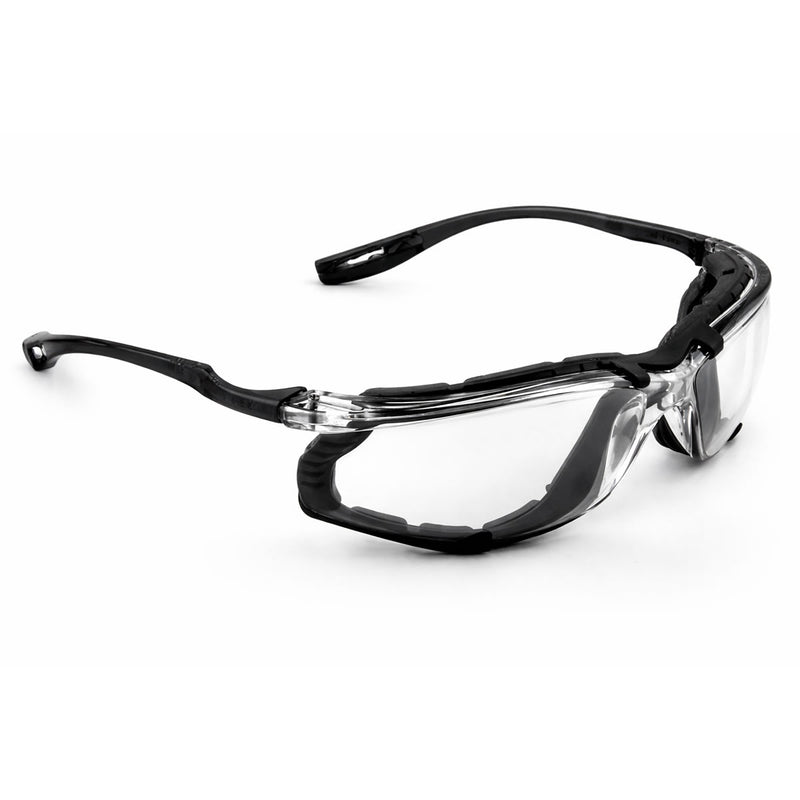 Rugged Blue Rezist Foam Padded Sealed Safety Glasses, view 3 of 11