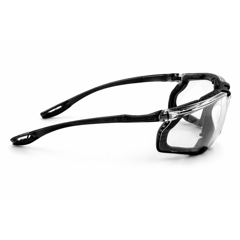 Rugged Blue Rezist Foam Padded Sealed Safety Glasses, view 4 of 11