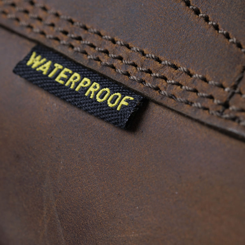 Thorogood Men's Jobsite Series 6" Waterproof Safety Toe Boots, 804-4143, Crazy Horse Brown, view 7 of 13