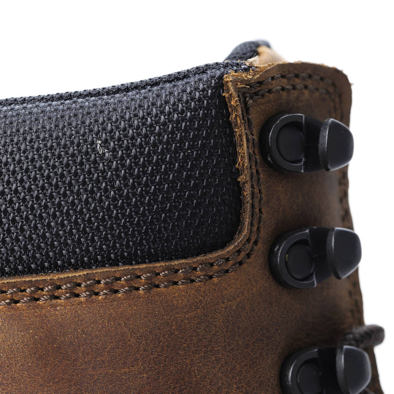 Thorogood Men's Jobsite Series 8" Waterproof Safety Toe Boots, 804-4243, Crazy Horse Brown, view 10 of 13