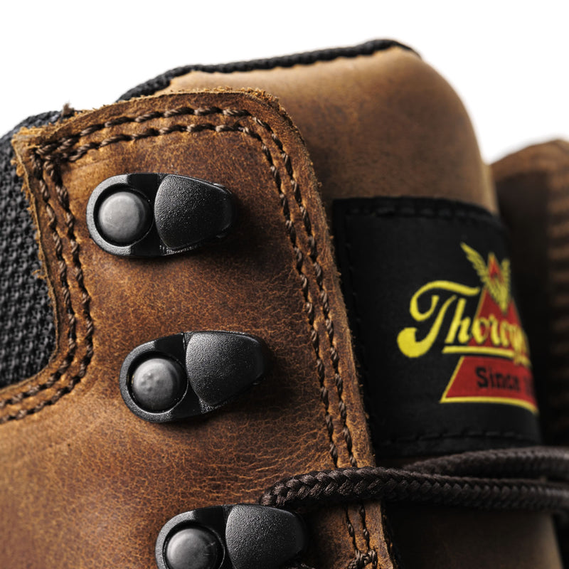 Thorogood Men's Jobsite Series 8" Waterproof Safety Toe Boots, 804-4243, Crazy Horse Brown, view 11 of 13