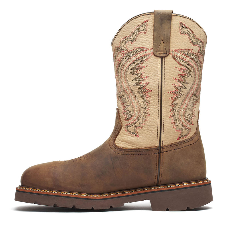 Thorogood Men's Western Work 11" Waterproof Nano Toe Boots, 804-4307, Crazy Horse Brown, view 5 of 7