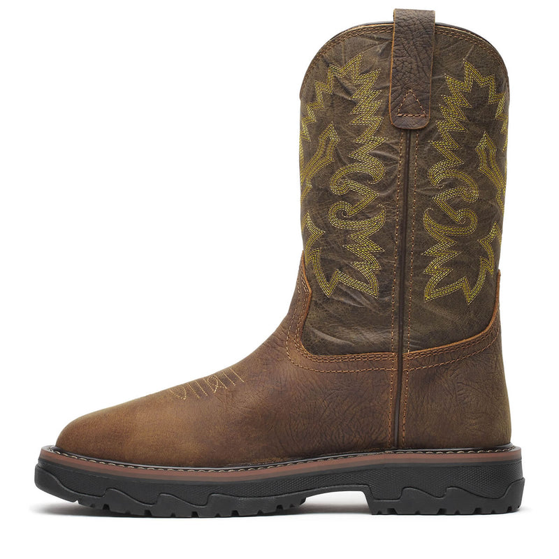 Thorogood Men's Buffalo Ridge 11" Waterproof Nano Toe Boots, 804-4342, Sage, view 4 of 7
