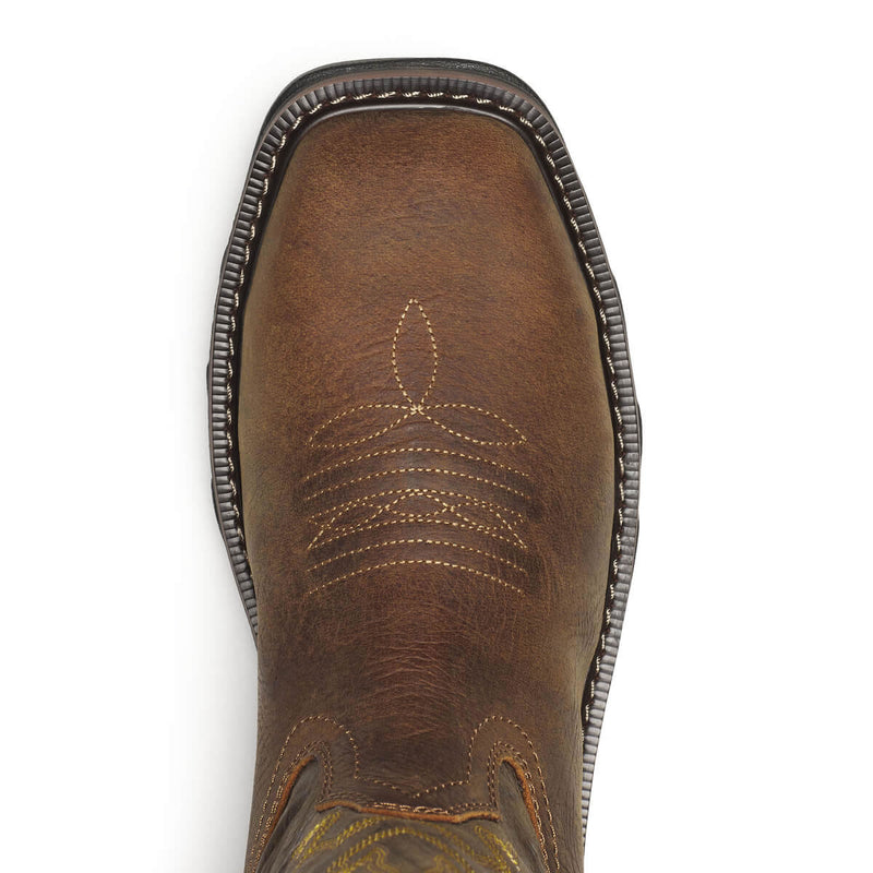 Thorogood Men's Buffalo Ridge 11" Waterproof Nano Toe Boots, 804-4342, Sage, view 5 of 7