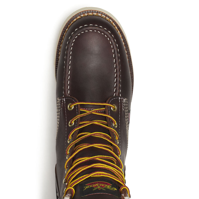 Thorogood Men's 1957 Series 8" Moc Toe MAXWear Wedge™ Waterproof Soft Toe Boots, 814-3800, Briar Pitstop, view 5 of 10
