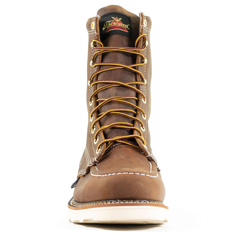 Thorogood Men's American Heritage 8" Trail Moc Toe MAXWear Wedge™ Soft Toe Boots, 814-4178, Crazy Horse, view 6 of 11