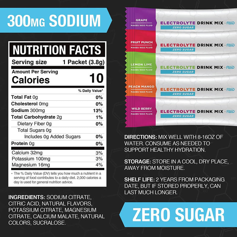 Tactical Hydration Zero Sugar Electrolyte Drink Mix, view 7 of 21