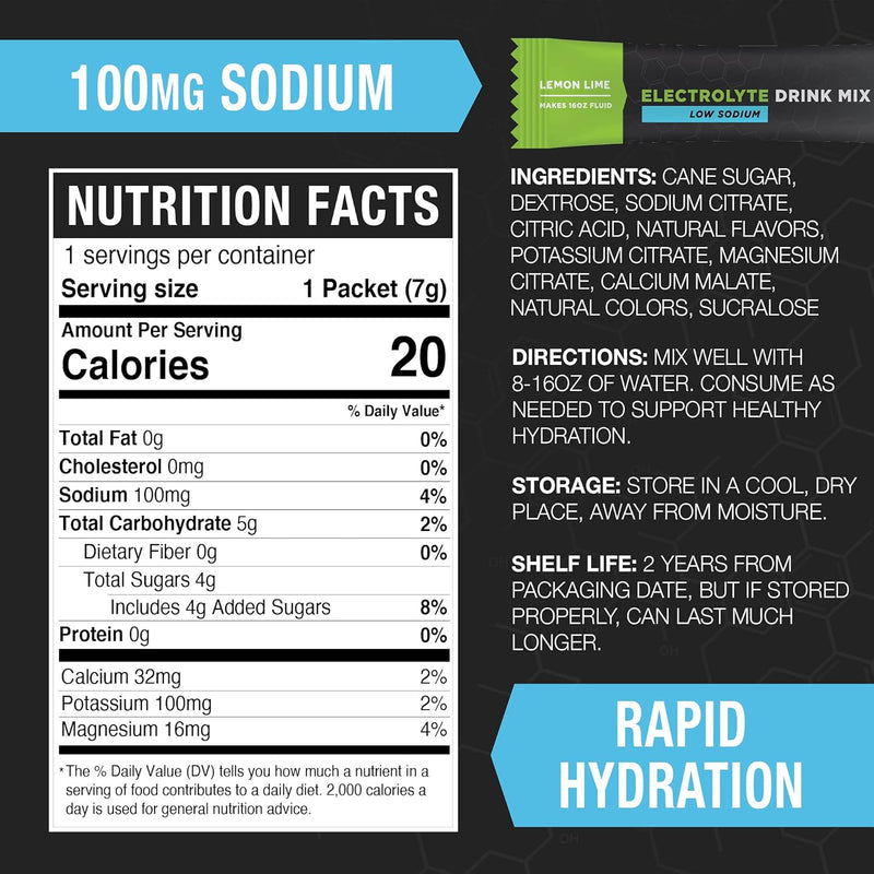 Tactical Hydration Electrolyte Drink Mix, view 8 of 25