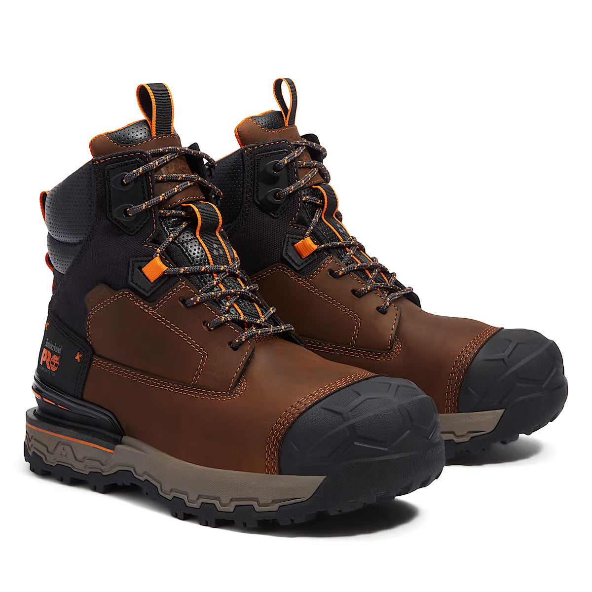 Timberland PRO 6" Boondock Ultralight Comp-Toe Waterproof Work Boots, Brown, Medium Timberland PRO 6" Boondock Ultralight Comp-Toe Waterproof Work Boots, Brown, Medium