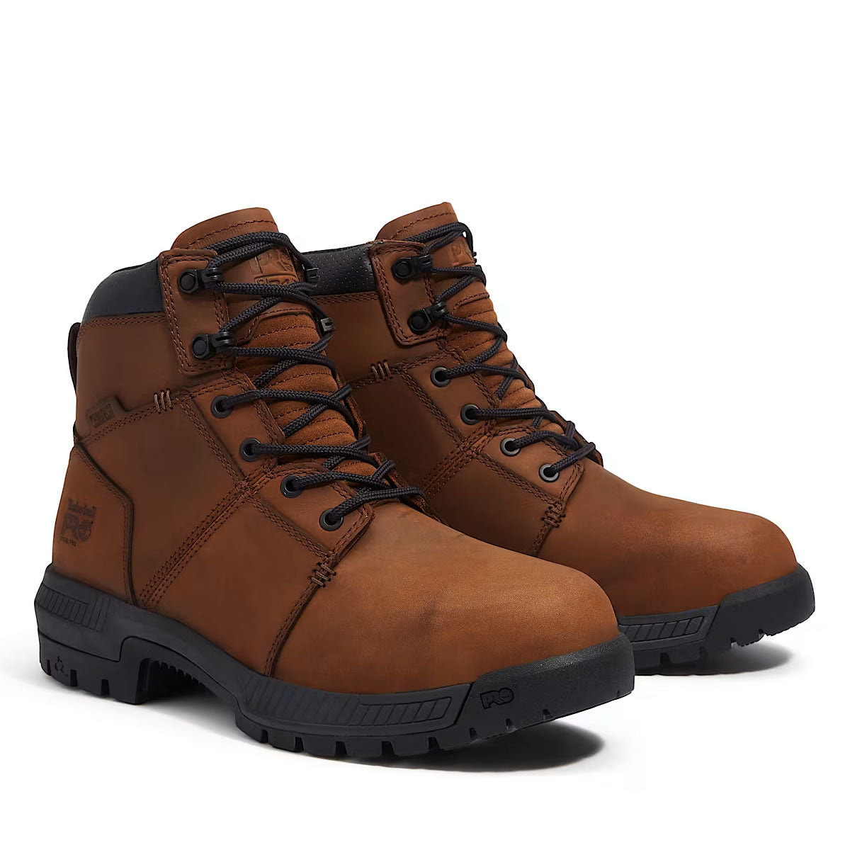 Timberland PRO Men's 6" Montauk Steel-Toe Waterproof Boots, TB0A63MBEM4, Brown Timberland PRO Men's 6" Montauk Steel-Toe Waterproof Boots, TB0A63MBEM4, Brown