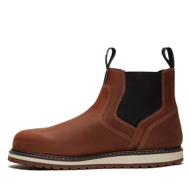 Timberland PRO Irvine Chelsea Soft Toe Boots, Brown, Medium, view 3 of 7