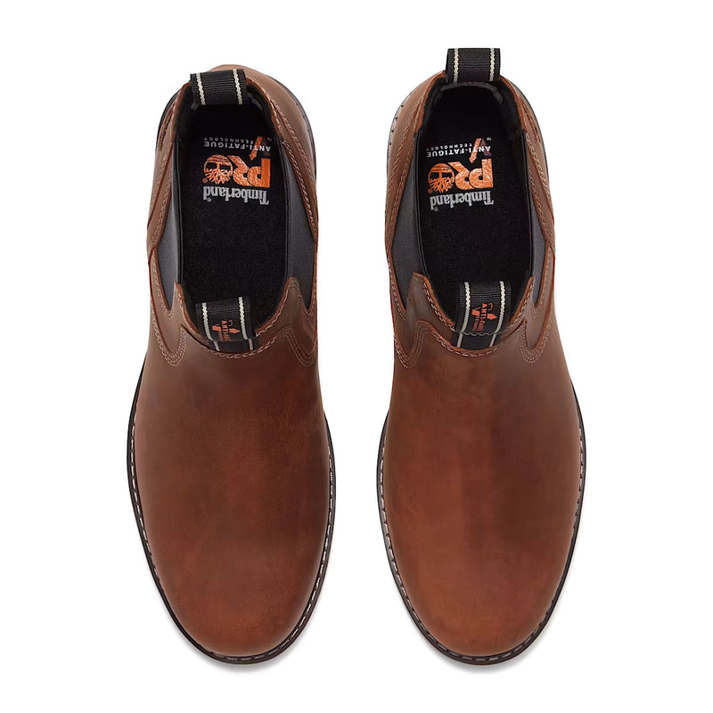 Timberland PRO Irvine Chelsea Soft Toe Boots, Brown, Medium, view 4 of 7