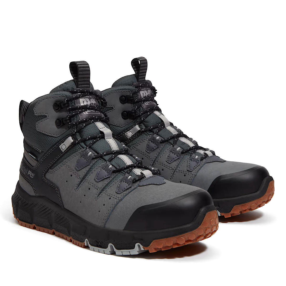 Timberland PRO Men's 6" Tempe Alloy-Toe Waterproof Leather Boots, TB0A67G3EJO, Gray Timberland PRO Men's 6" Tempe Alloy-Toe Waterproof Leather Boots, TB0A67G3EJO, Gray