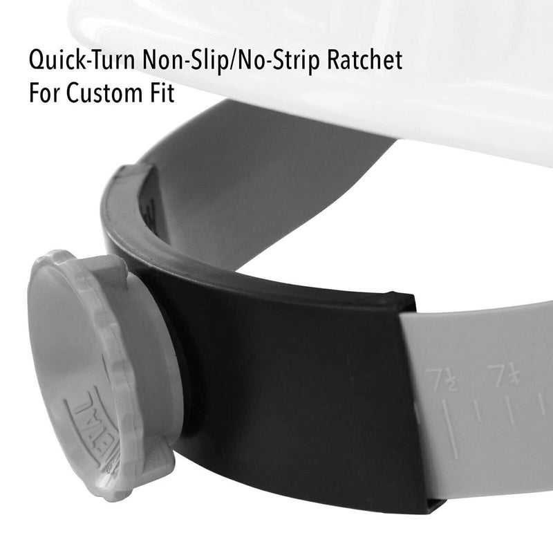 Fibre Metal Supereight Hard Hat with Ratchet Suspension, view 8 of 18