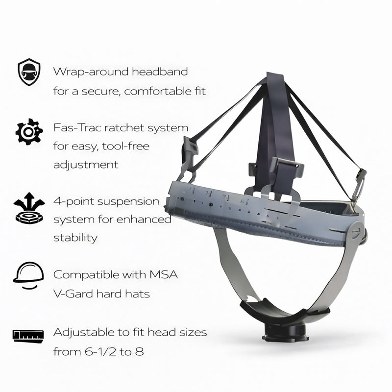 MSA Swing-Ratchet Suspension Replacement - 816645, view 4 of 4
