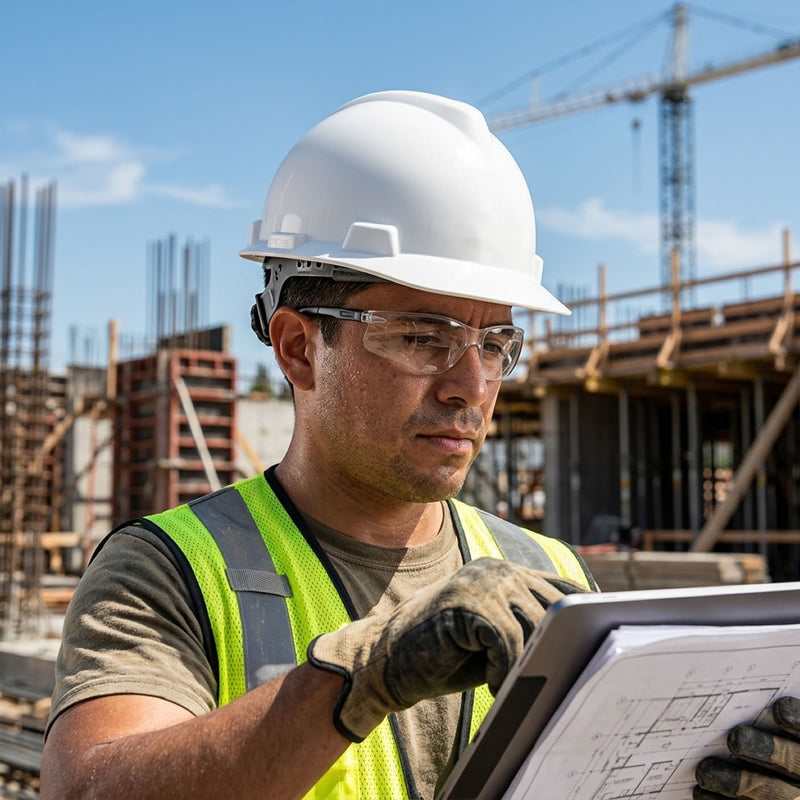 MSA V-Gard Cap Style Hard Hat 1-Touch Suspension, view 13 of 13