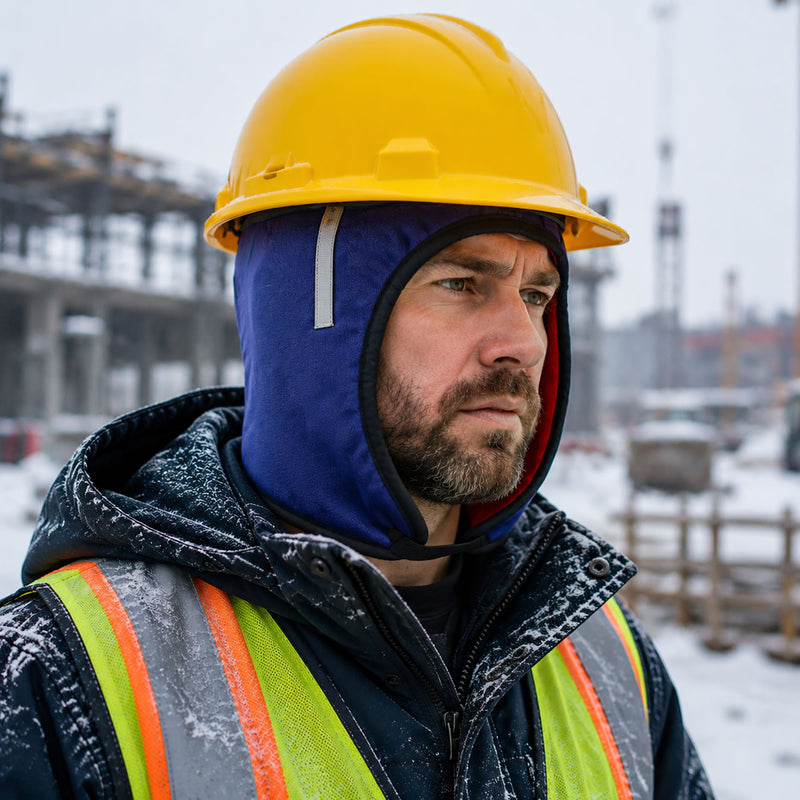 Winter Hard Hat Liner, Fleece Lined Insulated - LN630, view 3 of 3