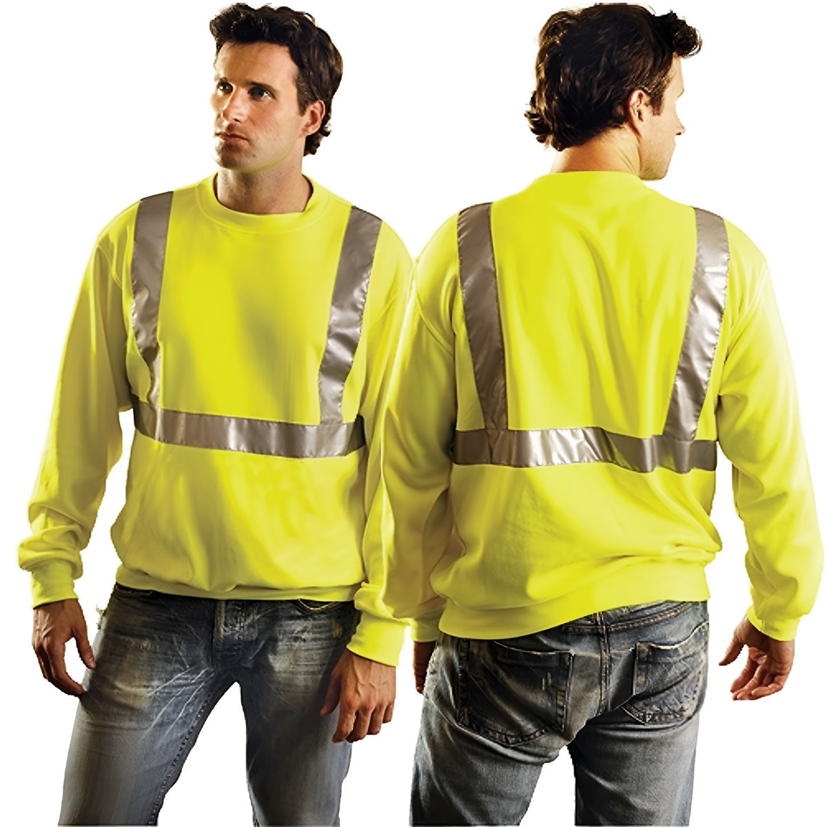 OccuNomix Type R Class 2 High-Vis Sweatshirt - LUX-SWTL