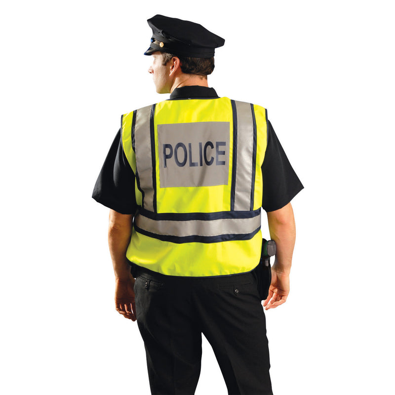 OccuNomix Type P Class 2 Hi-Vis Public Safety Police Vest, LUX-PSP, view 3 of 4