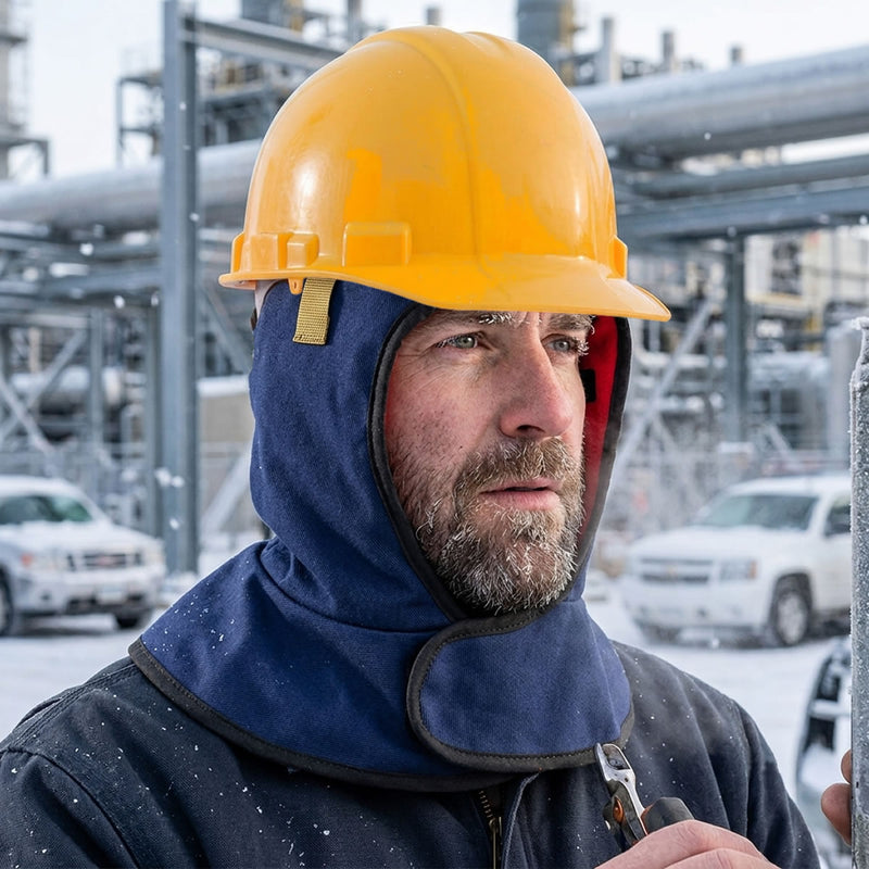 Winter Hard Hat Liner, Fleece Lined Insulated - SB505, view 4 of 4