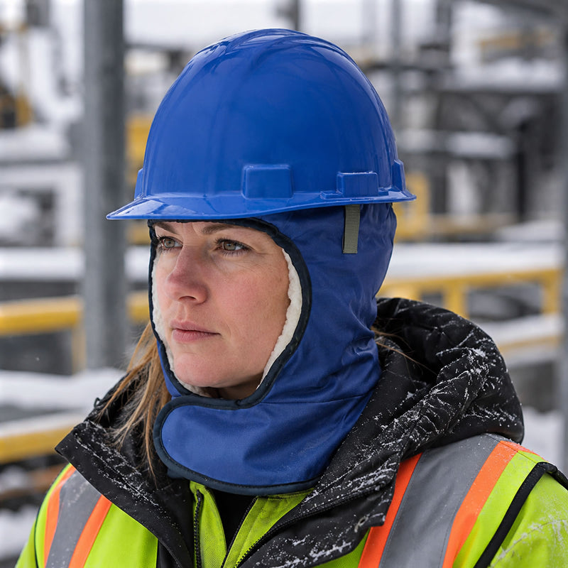 Winter Hard Hat Liner, Sherpa Lined Insulated - SS550, view 4 of 4